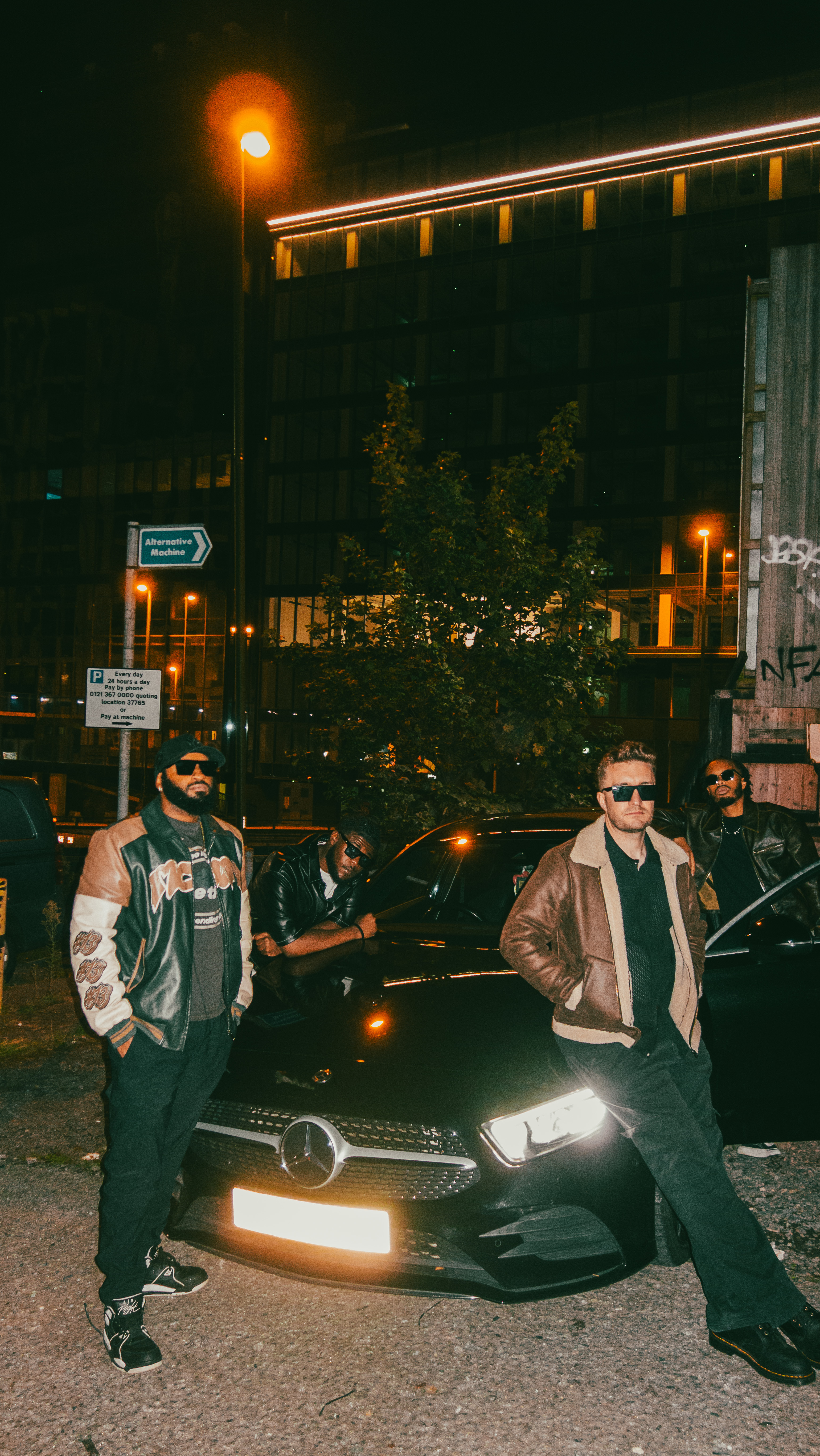 LME band member on stage